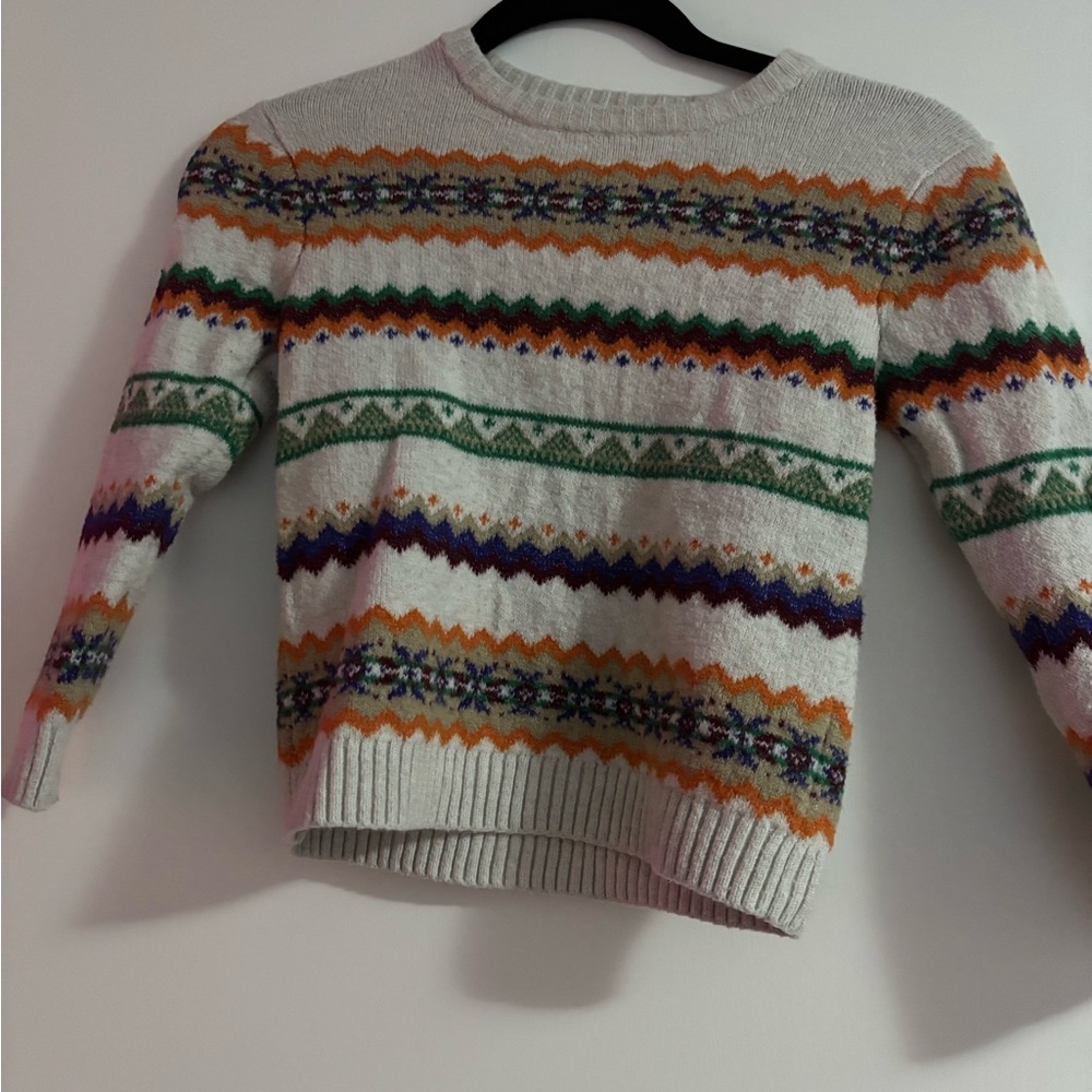Colorful Patterned Women's Sweater